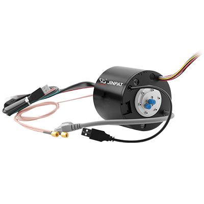 RF integrated electric rotary joints