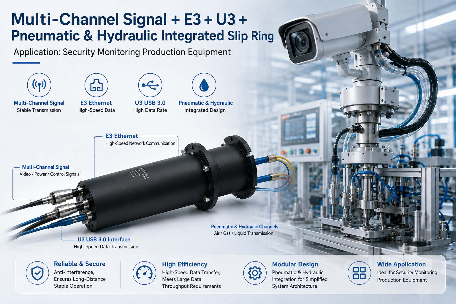 JINPAT Expands LPPL Integrated Slip Ring Line for Security and Surveillance Applications